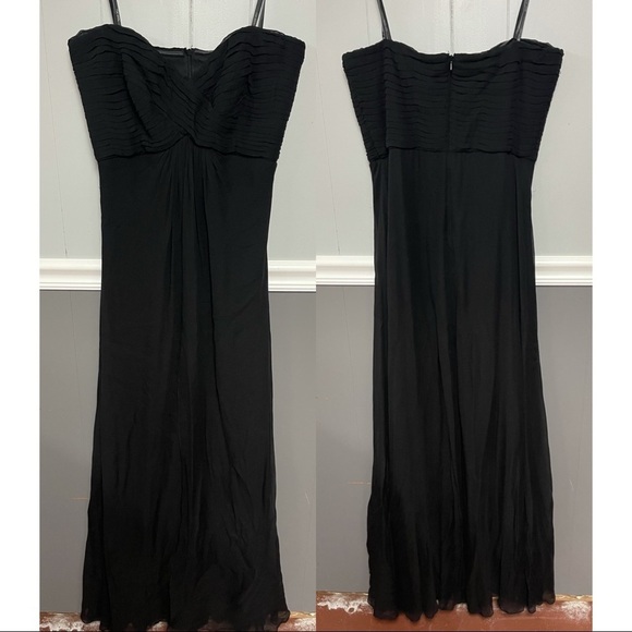 Tadashi Shoji Strapless Gown - Picture 1 of 7